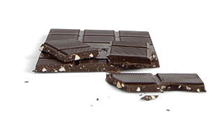 Dunkle Schokolade mit Haselnüssen (groß)